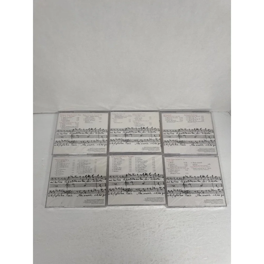 Classical Piano Greatest Hits 10 CD Set Dolby Surround Platinum Disc Collection